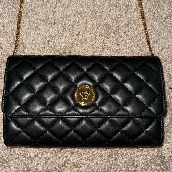 Versace Wallet on a chain. Authentic. New. - Picture 1 of 9